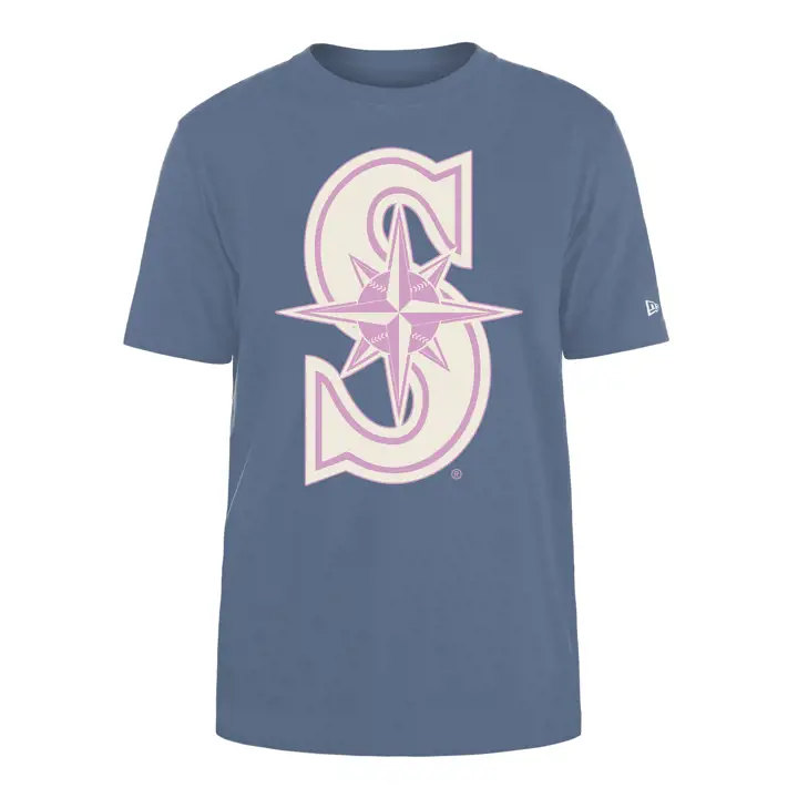 Seattle Mariners MLB NE Color Pack T-shirt BLEU/BLC/PNK