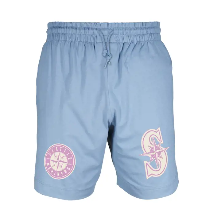 Seattle Mariners MLB NE Color Pack Shorts BLEU/BLANC/ROSE