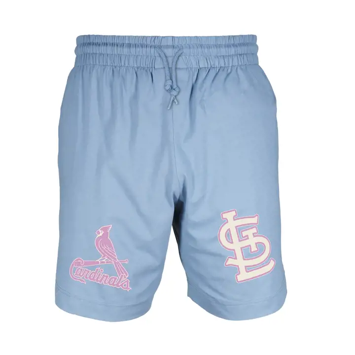 St. Louis Cardinals MLB NE Color Pack Shorts BLEU/BLANC/ROSE