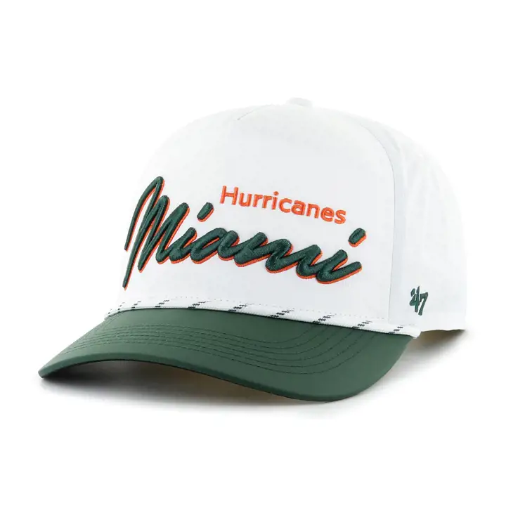 MIAMI HURRICANES NCAA Chamberlain Hitch wht