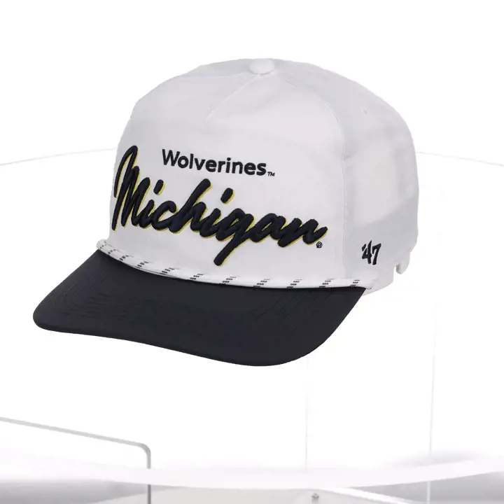 MICHIGAN WOLVERINES NCAA Attelage Chamberlain wht