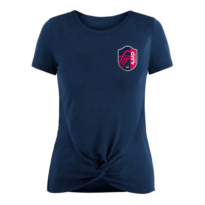 T-shirt NAVY Logo LC Femmes MLS St. Louis City SC