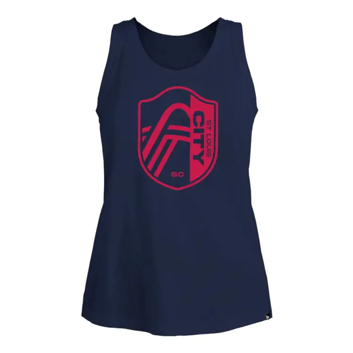 St. Louis City SC Débardeur Femme dos fendu MLS NAVY