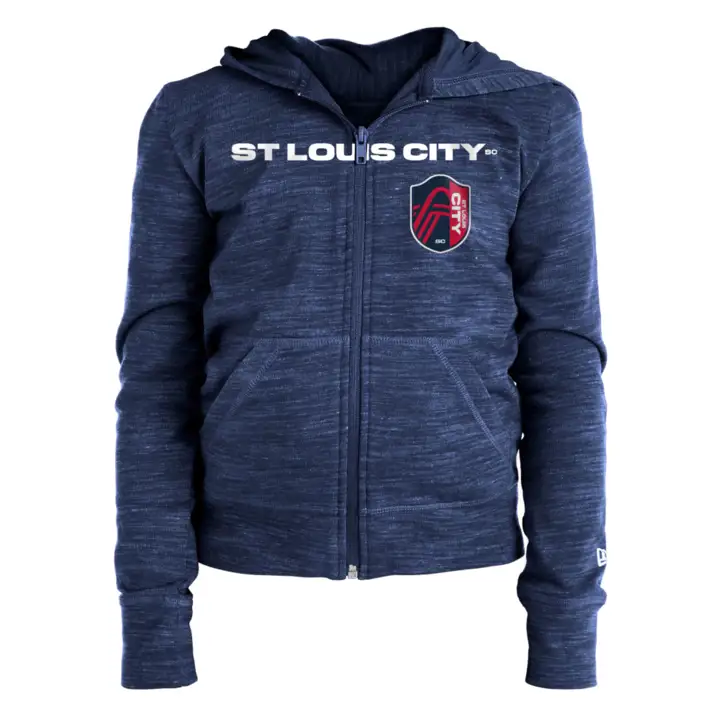 St. Louis City SC MLS Fille Space Dye FZ Hood MARINE