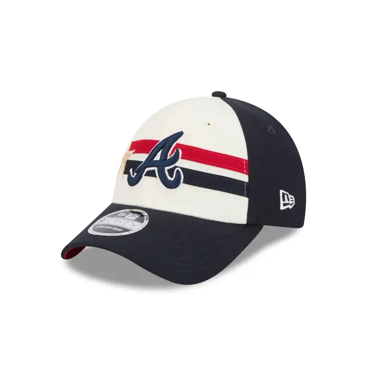 ATLANTA BRAVES 24 MLB ASG WORKOUT 9FORTY GRIS FONCÉ/MARINE