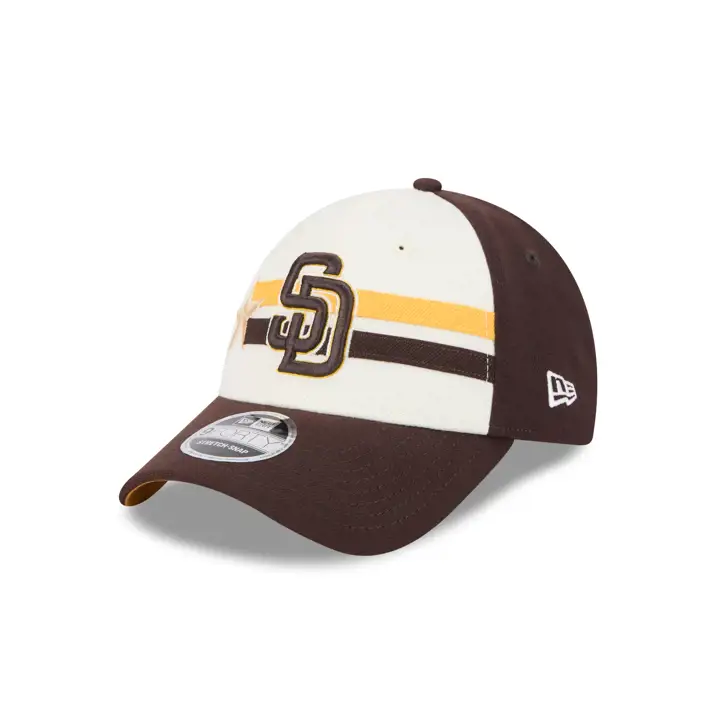SAN DIEGO PADRES 24 MLB ASG WORKOUT 9FORTY GRIS FONCÉ/MARRON