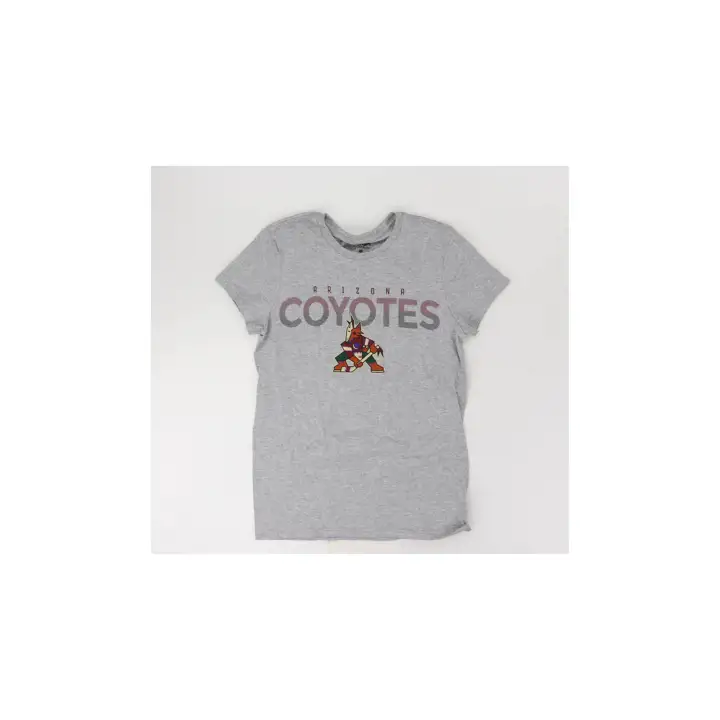 Arizona Coyotes NHL T-shirt Endzone Femme MC 23  Charbon