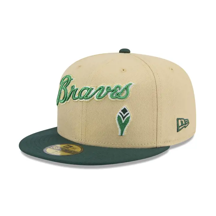 ATLANTA BRAVES MLB PADDY 59FIFTY ASG 1972 VEG GLD/DKGRN/KGRN