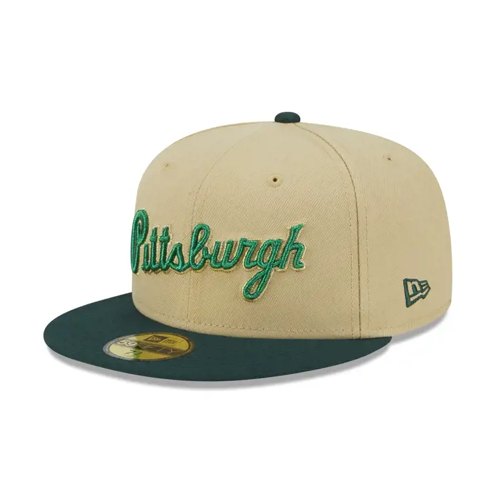 PITTSBURGH PIRATES MLB PADDY 59FIFTY THREE RIVERS VEG OR/FO