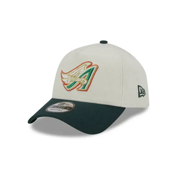 CASQUETTE ANAHEIM ANGELS MLB PADDY AFRAME 9FORTY 40E ANN. GRIS FONCÉ/VERT FONCÉ/