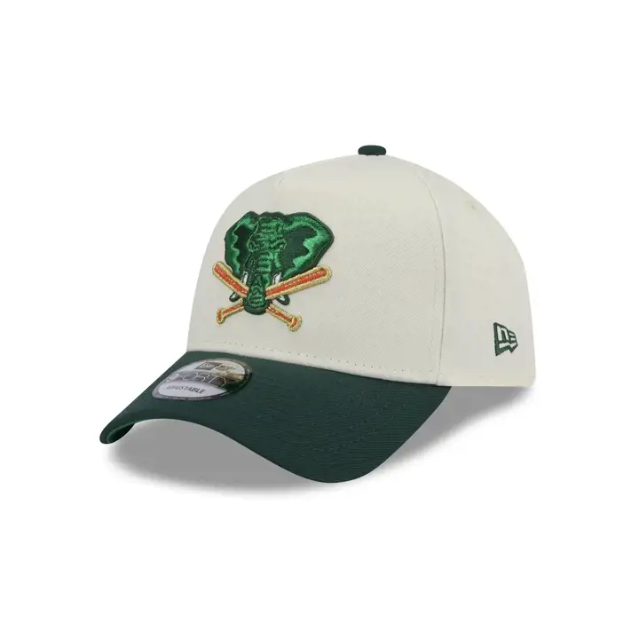 CASQUETTE OAKLAND ATHLETICS MLB PADDY AFRAME 9FORTY WS 1989 GRIS FONCÉ/GRIS FONCÉ