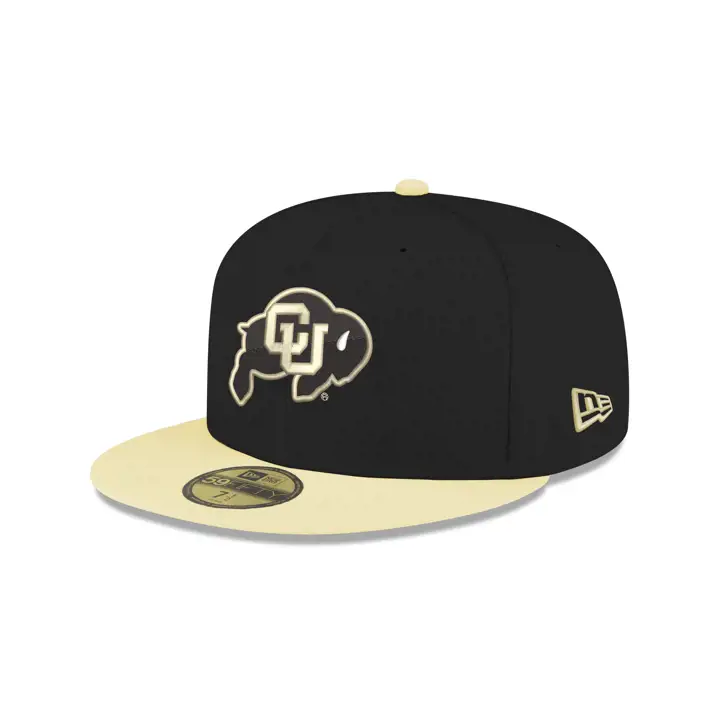 Colorado Buffaloes NCAA AC 2Tone 5950 BLK/GL