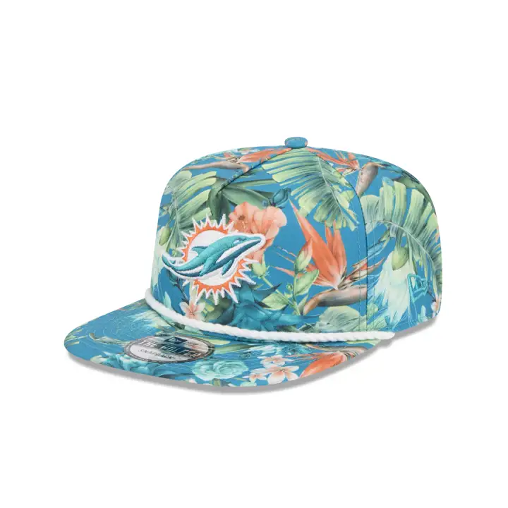 Miami Dolphins NFL Floral Golfer AQ