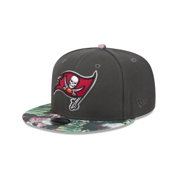 Casquette NFL Tampa Bay Buccaneers Floral 9FIFTY Rouge