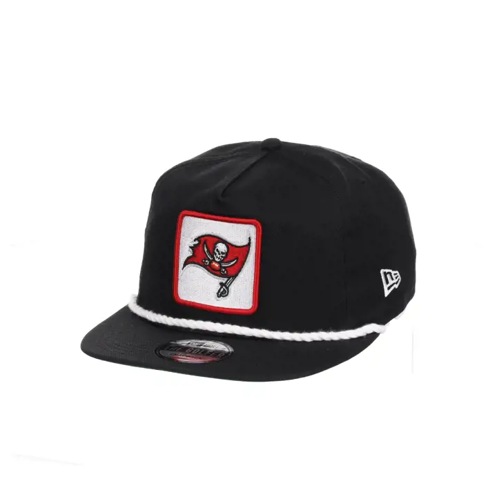 Casquette golfeur carrée Tampa Bay Buccaneers NFL BLK