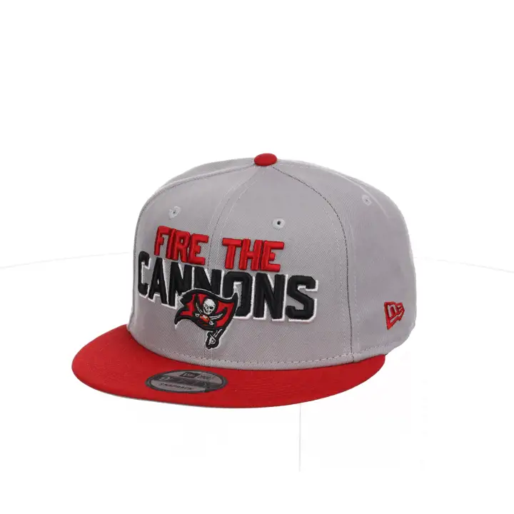 Casquette 9FIFTY Wordmark NFL Tampa Bay Buccaneers 2T GRIS/ROUGE