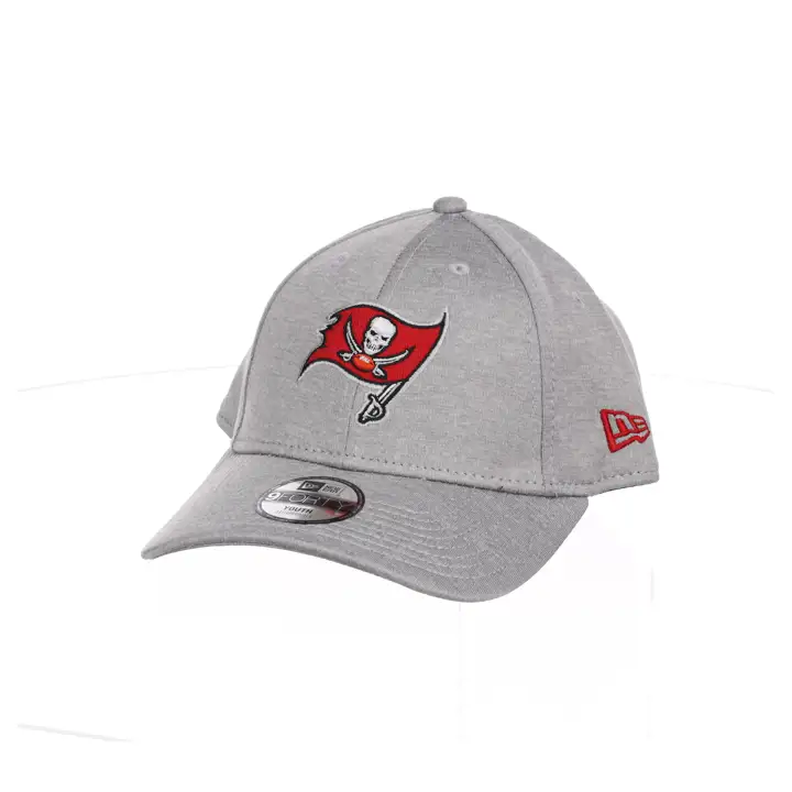 Tampa Bay Buccaneers NFL Jeune Shadow Tech 9FORTY GRIS