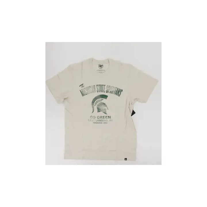 T-SHIRT LARGE EN COL OUVERT FRANKLIN NCAA MICHIGAN STATE SPARTANS 24 be
