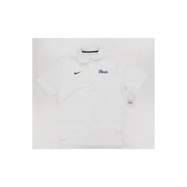 Polo universitaire NCAA Florida Gators BLANC