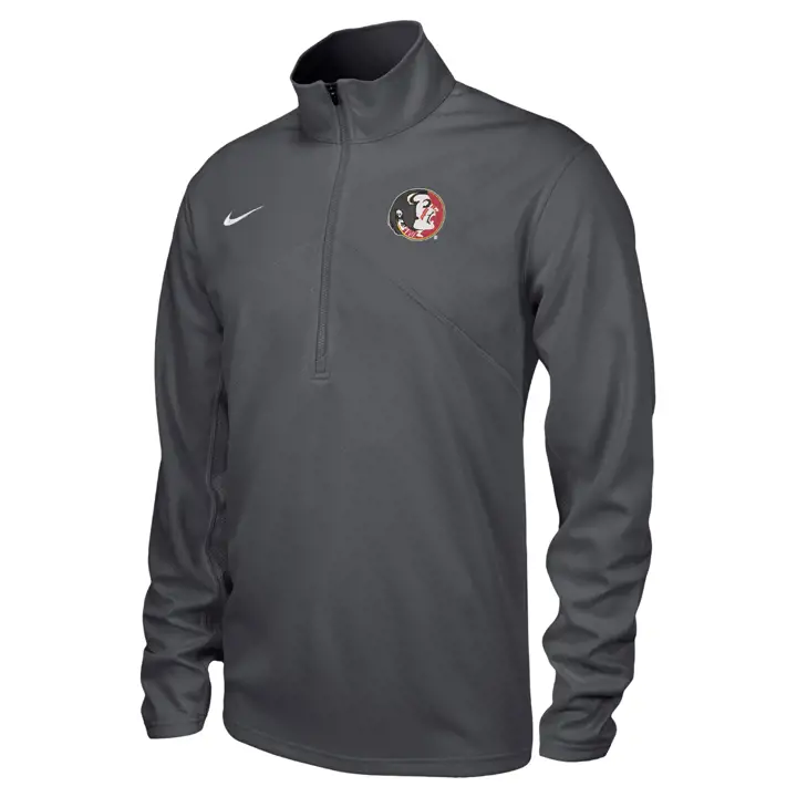 Haut d'entraînement quart de zip Nike Dri-FIT NCAA Florida State Seminoles