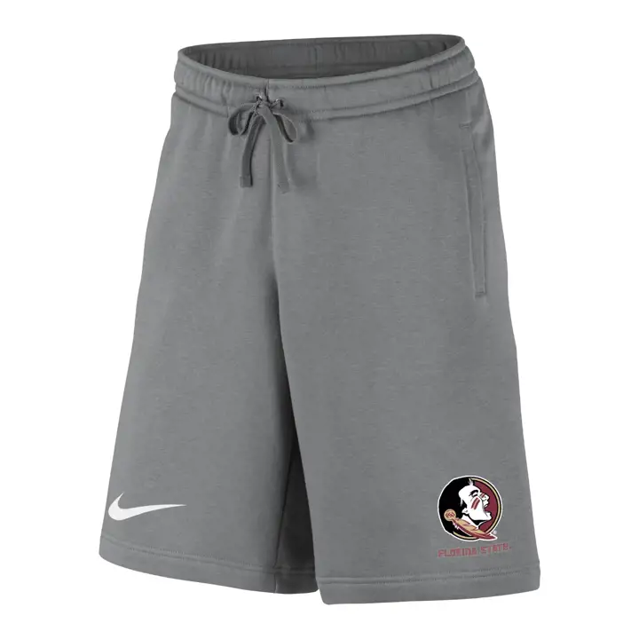 Short en molleton Club NCAA Florida State Seminoles GRY