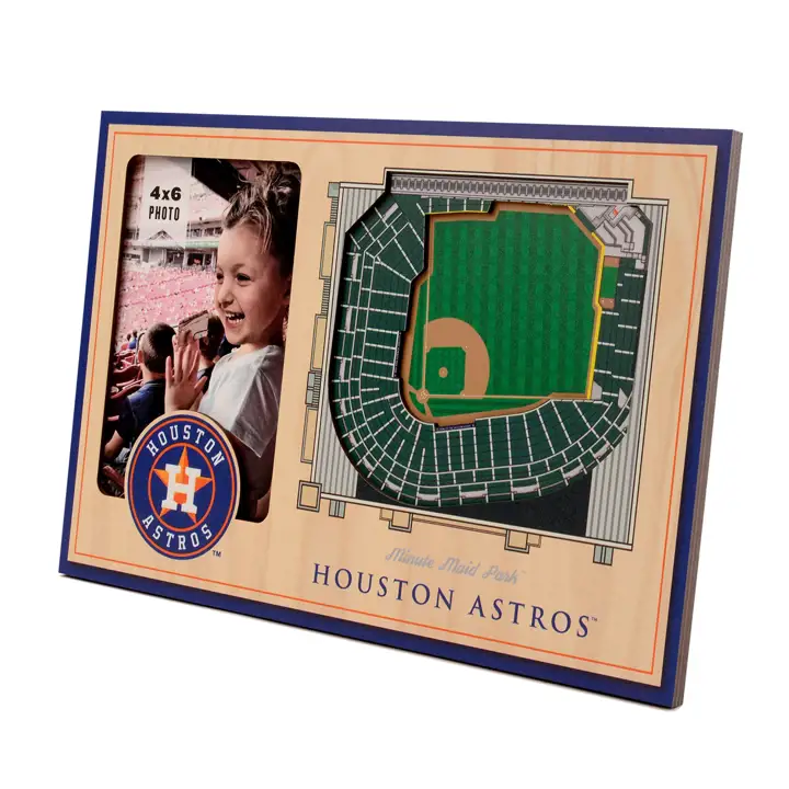 Cadre photo Houston Astros 3D StadiumView ast
