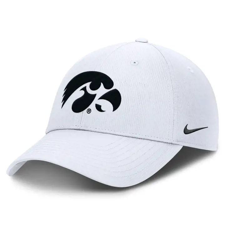Hawkeyes NCAA NK Structured Rise L91 WHT