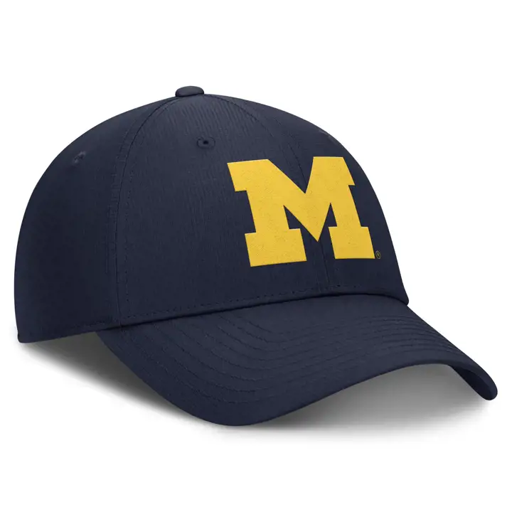 Michigan Wolverines NCAA NK Structured Rise L91 Marine