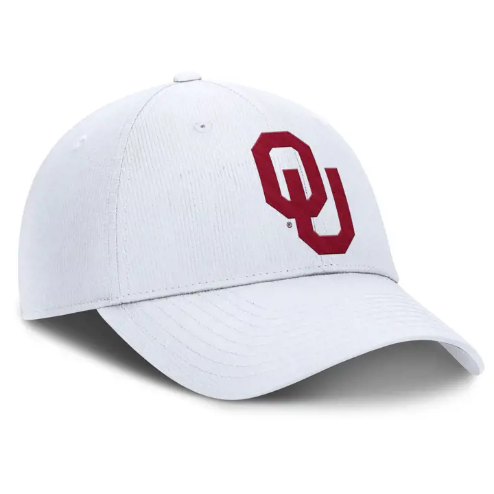 Oklahoma Sooners NCAA NK Structured Rise L91 WHT