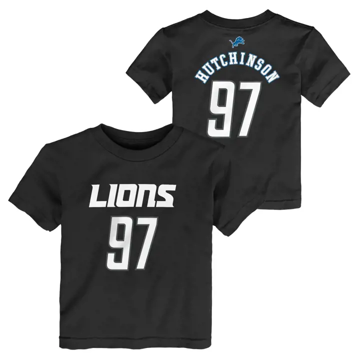 T-shirt nourrisson NFL Detroit Lions Mainliner N&N Aidan Hutchin