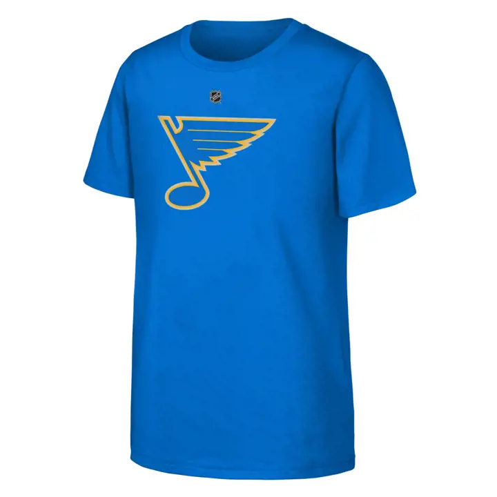 T-shirt logo bleu St. Louis Blues LNH pour jeune