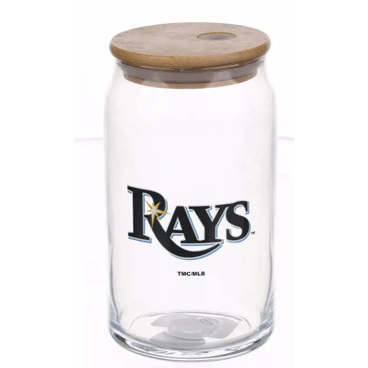 Gobelet en verre Tampa Bay Rays avec paille ast
