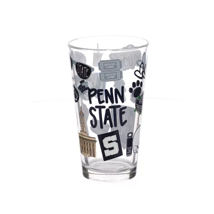 Verre à pinte Penn State Nittany Lions Local Print