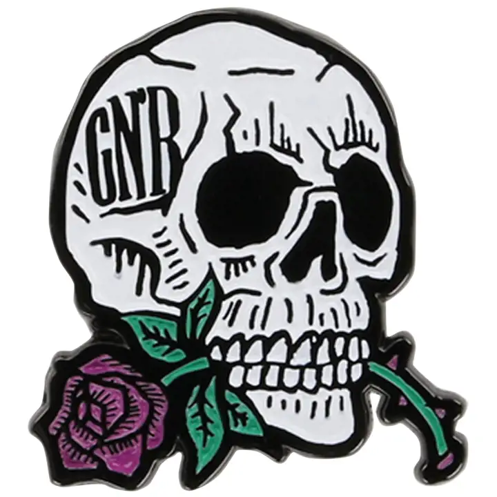 Pin Crâne Gun N' Roses Gun N' Roses AST