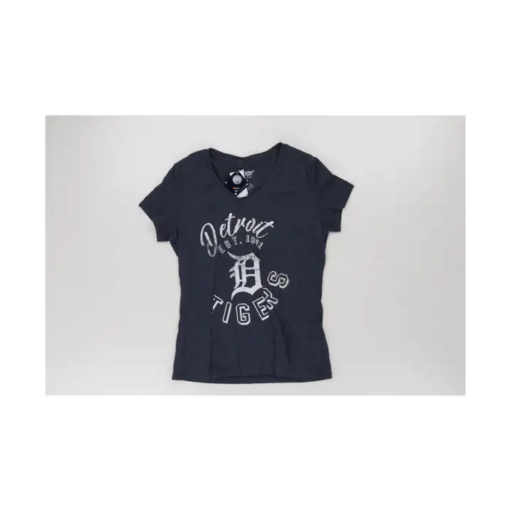 T-shirt MLB Detroit Tigers Alumni Femme MC 23 Bleu Marine
