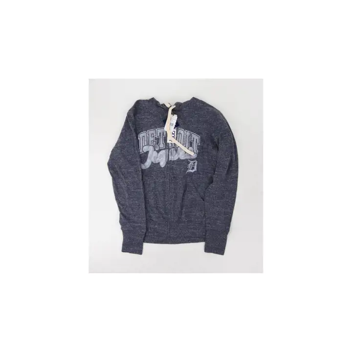 Detroit Tigers MLB Women's Training Camp FZ Hood 23 Bleu marine