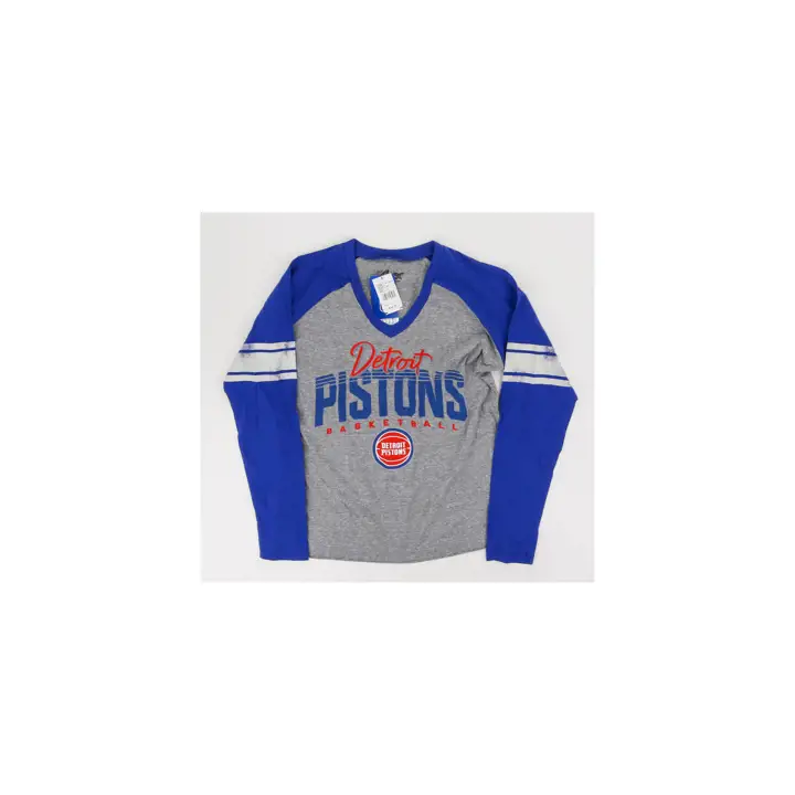 T-shirt manches longues Detroit Pistons NBA Femme Franchise 23 Charcoal