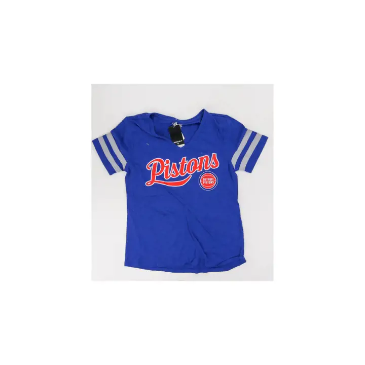 Detroit Pistons NBA T-shirt Femme Triple Play Manches Courtes 23 Bleu