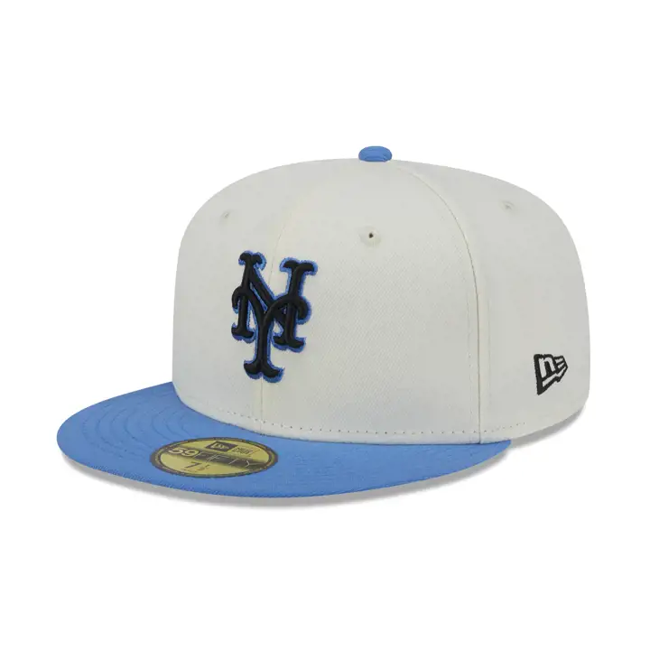 NEW YORK METS MIL BLUE 59FIFTY DKGRY/BLUE/GRY