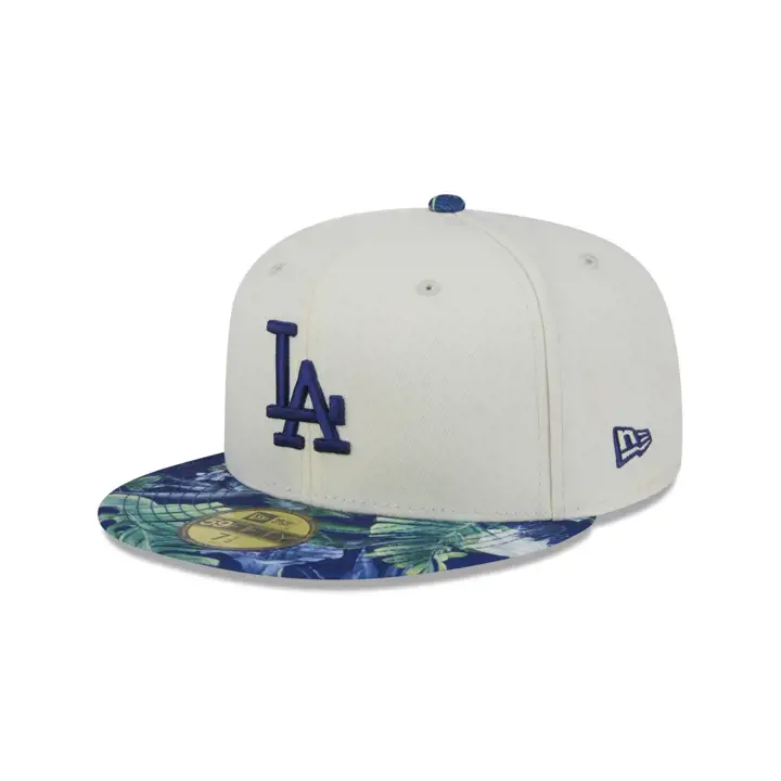 LOS ANGELES DODGERS MLB FLORAL 59FIFTY DKGRY/NAVY/GRY