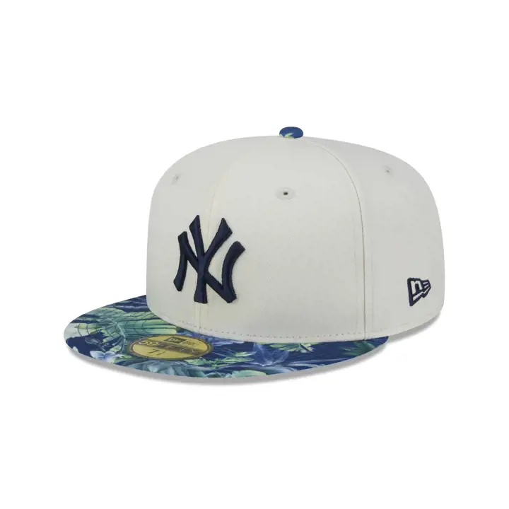CASQUETTE 59FIFTY NEW YORK YANKEES MLB FLORAL DKGRY/NAVY/GRY