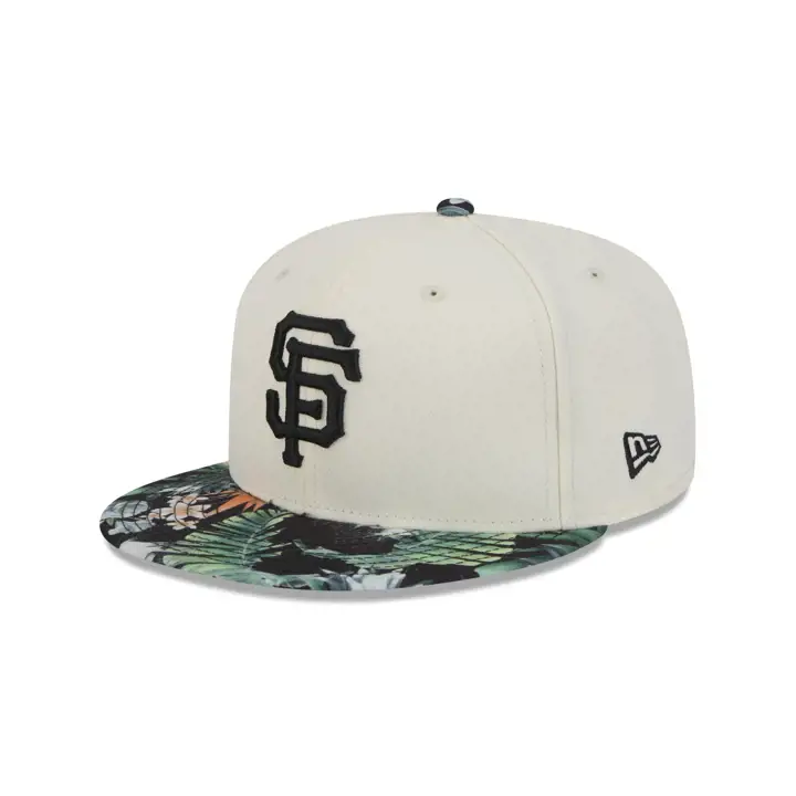 SAN FRANCISCO GIANTS MLB FLORAL 59FIFTY GRISFONCÉ/NOIR/GRIS