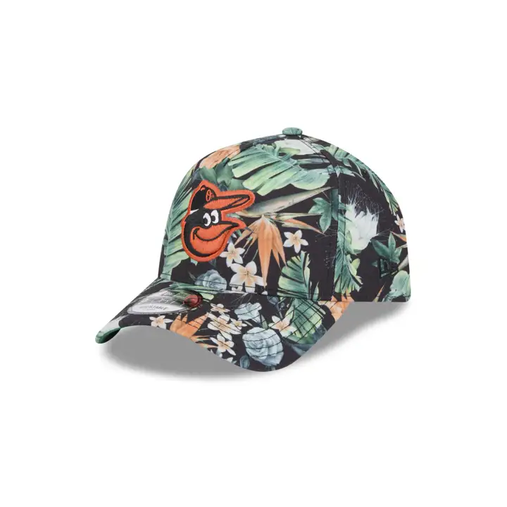 BALTIMORE ORIOLES MLB FLORAL AFRAME 940 NOI/NOI/VERCFIG