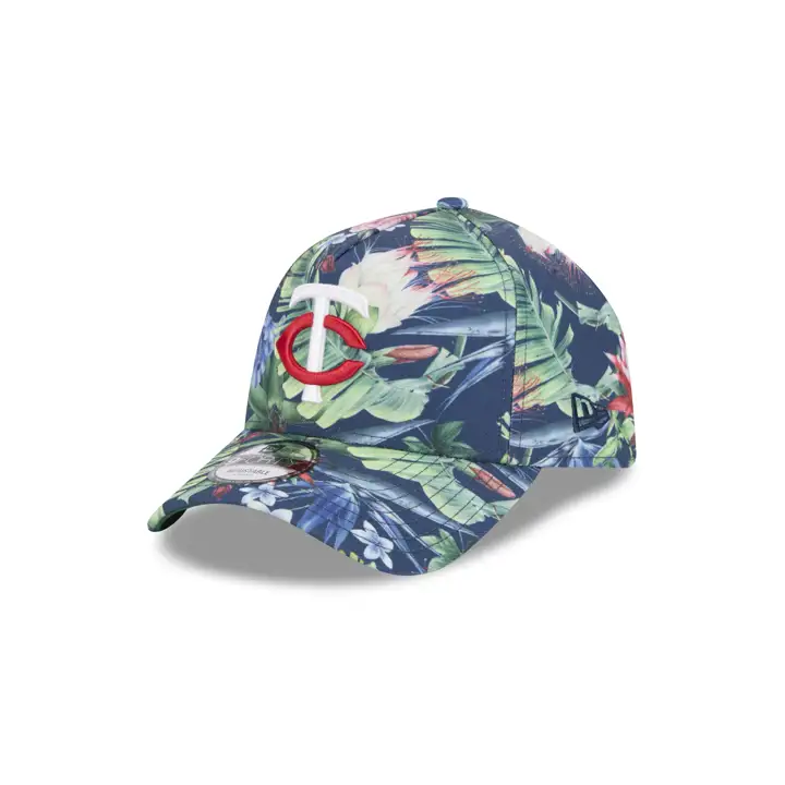 MINNESOTA TWINS MLB FLORAL AFRAME 940 MARINE/MARINE/VERT KGRN