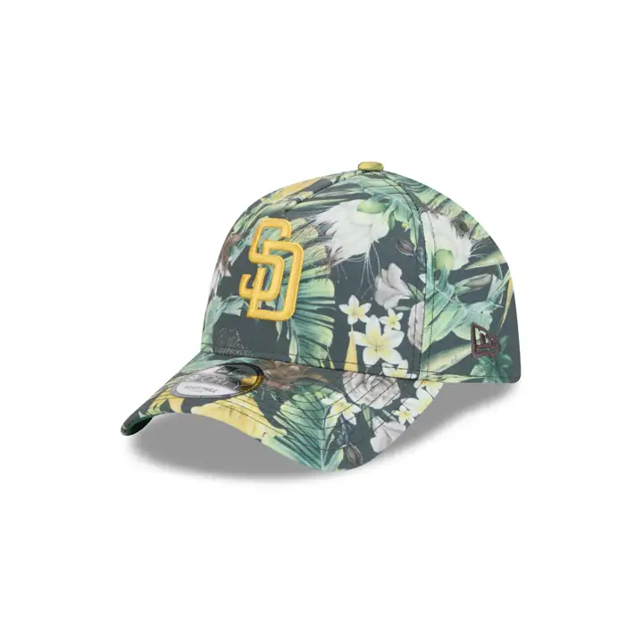 SAN DIEGO PADRES MLB FLORAL AFRAME 940 BRN/BRN/KGRN