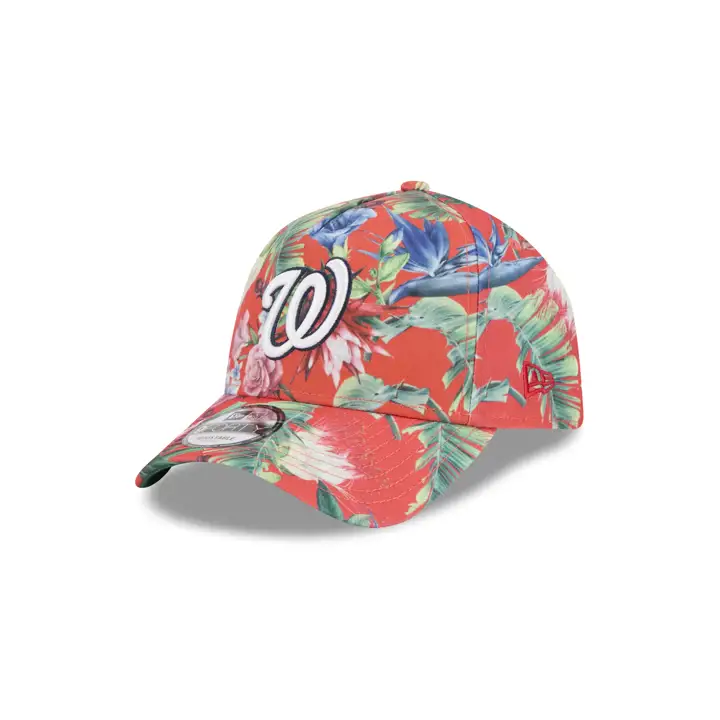 WASHINGTON NATIONALS MLB FLORAL AFRAME 940 ROUGE/ROUGE/VERT KG
