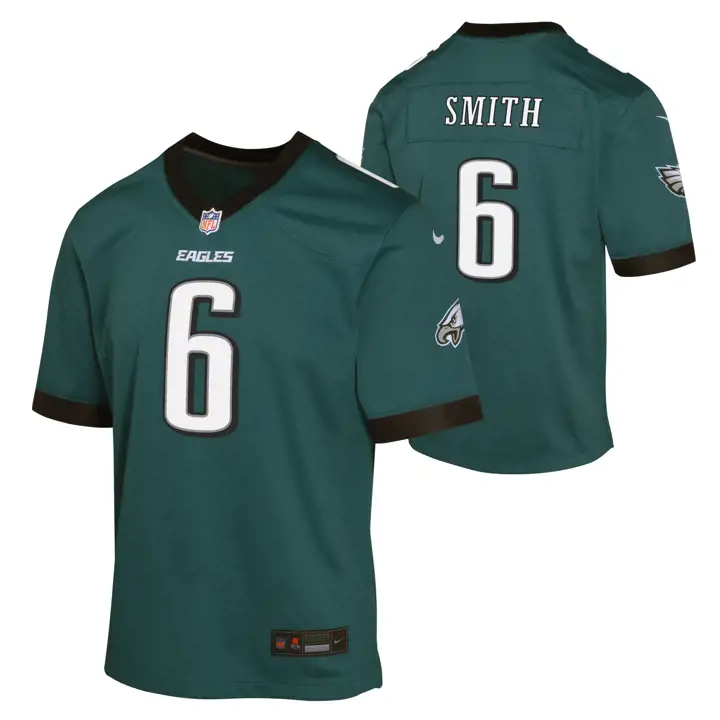 Maillot de match NFL Philadelphia Eagles TEAL enfant DeVonta Smith