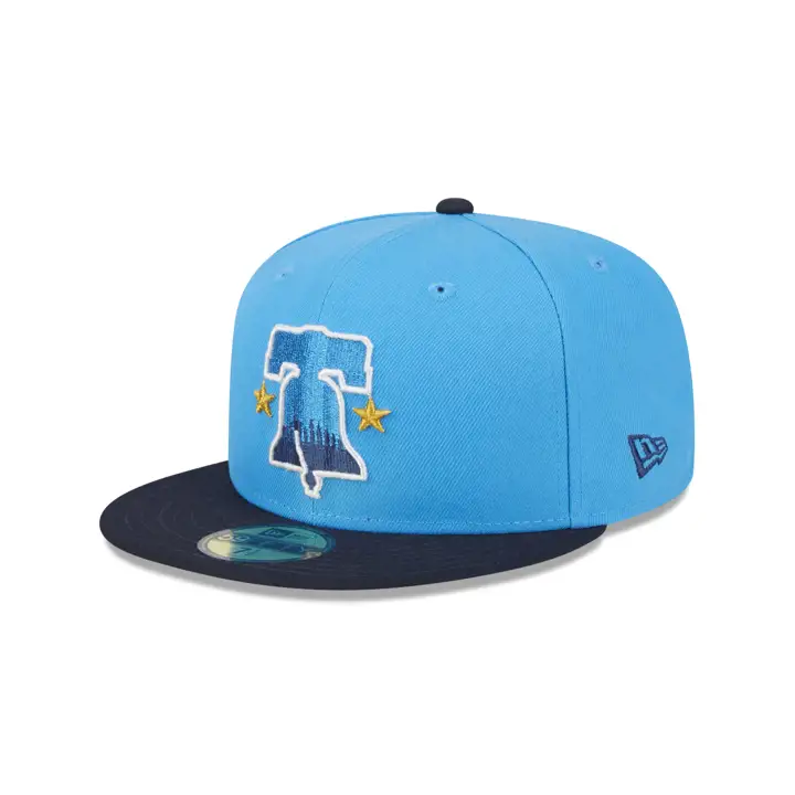 PHILADELPHIA PHILLIES CC MLB LHD MÉTALLISÉ 59FIFTY À DÉTERMINER/À DÉTERMINER/V