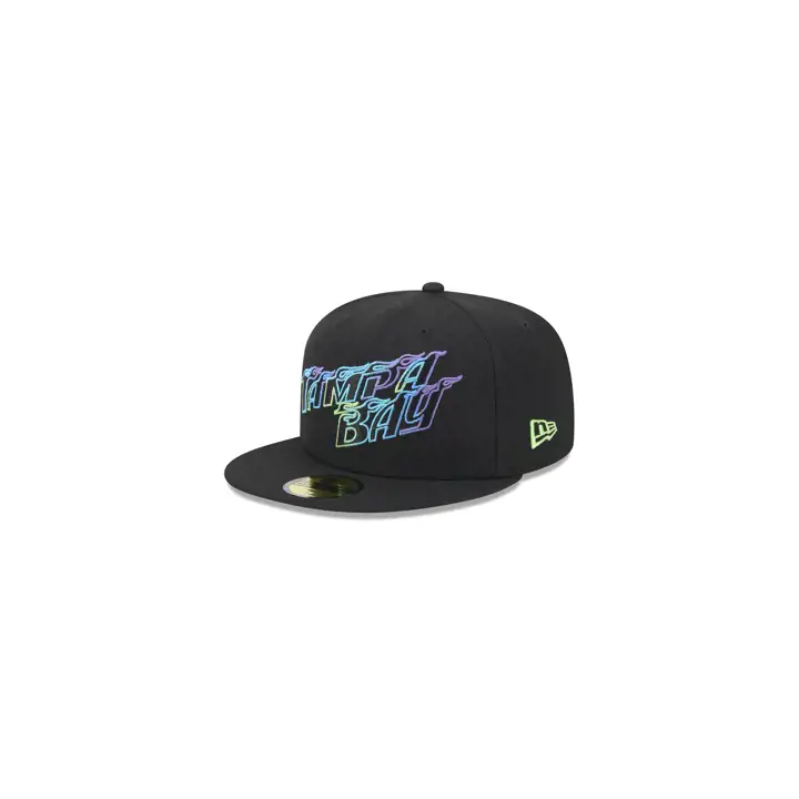 TAMPA BAY RAYS CC MLB JERSEY SCRIPT 59FIFTY TBD/TBD/GRY