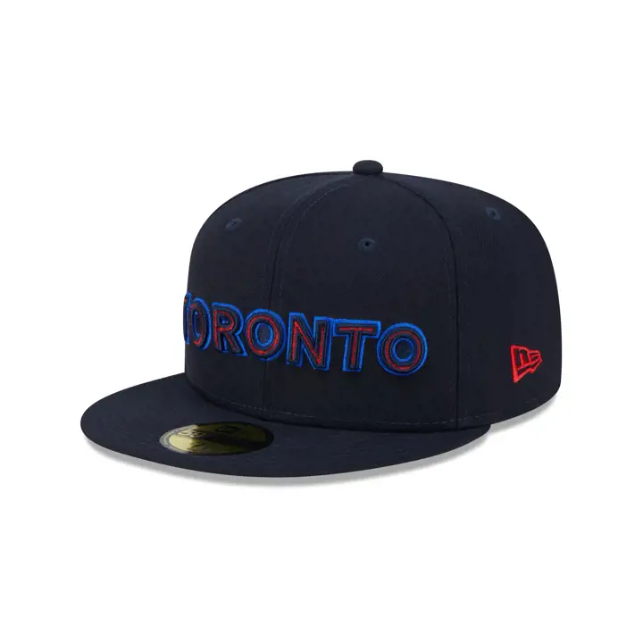 TORONTO BLUE JAYS CC MLB MAILLOT SCRIPT 59FIFTY TBD/TBD/GRIS